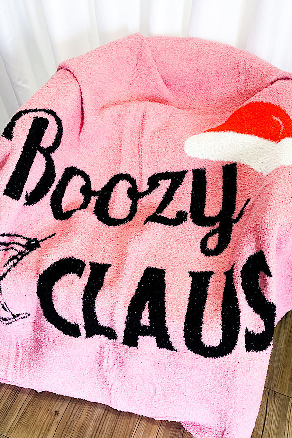 Boozy Claus Luxury Blanket - 1985 the VAULT Boutique