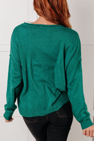 In Stitches Drop Shoulder Sweater - 1985 the VAULT Boutique