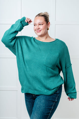 In Stitches Drop Shoulder Sweater - 1985 the VAULT Boutique