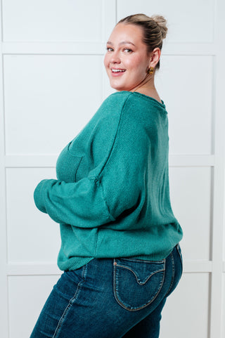 In Stitches Drop Shoulder Sweater - 1985 the VAULT Boutique