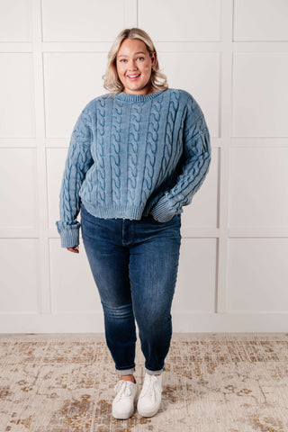 In the Right Direction Cable Knit Sweater - 1985 the VAULT Boutique