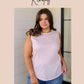 Lilac Whisper Dolman Sleeve Top - 1985 the VAULT Boutique