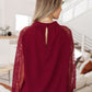 Lace on My Sleeves Blouse
