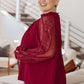 Lace on My Sleeves Blouse