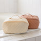 Large Capacity Quilted Makeup Bag in Cream - 1985 the VAULT Boutique