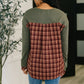 Layer Player Drop Shoulder Long Sleeve Top