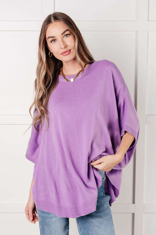 Lilac Whisper Dolman Sleeve Top - 1985 the VAULT Boutique