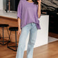 Lilac Whisper Dolman Sleeve Top - 1985 the VAULT Boutique