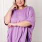 Lilac Whisper Dolman Sleeve Top - 1985 the VAULT Boutique