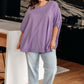 Lilac Whisper Dolman Sleeve Top - 1985 the VAULT Boutique