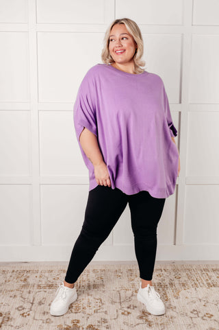 Lilac Whisper Dolman Sleeve Top - 1985 the VAULT Boutique