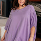 Lilac Whisper Dolman Sleeve Top - 1985 the VAULT Boutique