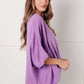 Lilac Whisper Dolman Sleeve Top - 1985 the VAULT Boutique