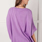 Lilac Whisper Dolman Sleeve Top - 1985 the VAULT Boutique