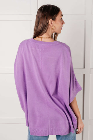 Lilac Whisper Dolman Sleeve Top - 1985 the VAULT Boutique