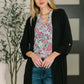 Lizzy Cardigan in Black