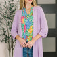 Lizzy Cardigan in Orchid Bloom