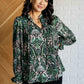 Looking Out Damask Print Blouse - 1985 the VAULT Boutique