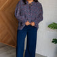 Magic Wide Leg Pants in Navy - 1985 the VAULT Boutique