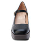 Matilda Platform Heel in Black