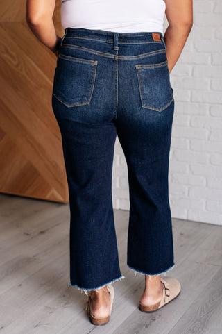 Madeline High Rise Cropped Wide Leg Jeans - 1985 the VAULT Boutique