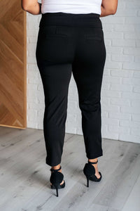 Magic Ankle Crop Skinny Pants in Black - 1985 the VAULT Boutique