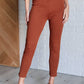 Magic Ankle Crop Skinny Pants in Rust - 1985 the VAULT Boutique