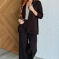 Magic Wide Leg Crop Pants in Chocolate - 1985 the VAULT Boutique