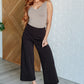Magic Wide Leg Crop Pants in Chocolate - 1985 the VAULT Boutique
