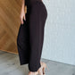 Magic Wide Leg Crop Pants in Chocolate - 1985 the VAULT Boutique