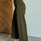 Magic Wide Leg Crop Pants in Olive - 1985 the VAULT Boutique