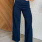 Magic Wide Leg Pants in Navy - 1985 the VAULT Boutique