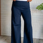 Magic Wide Leg Pants in Navy - 1985 the VAULT Boutique
