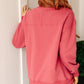 Make No Mistake Mock Neck Pullover in Cranberry - 1985 the VAULT Boutique