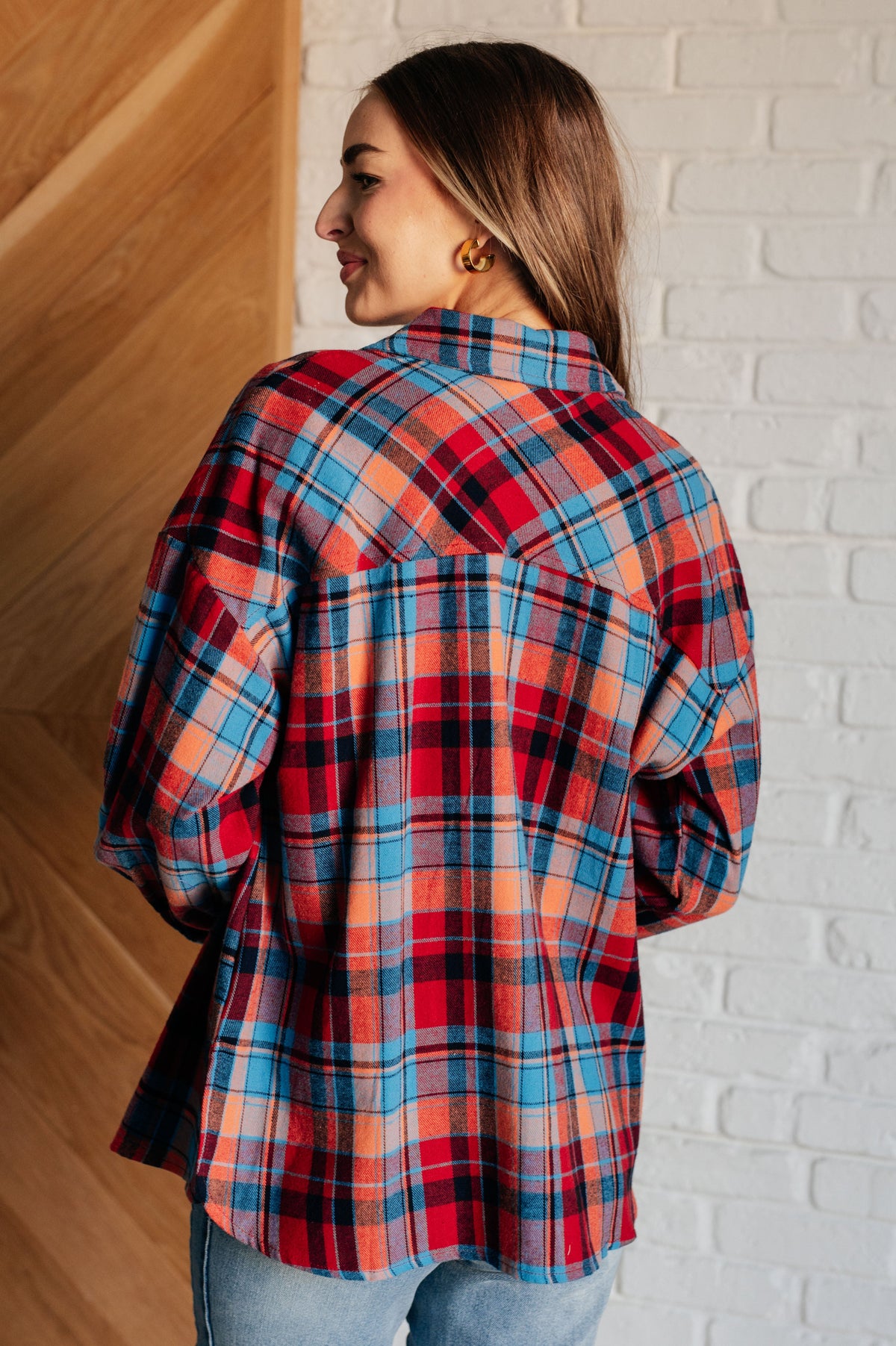 Make it Make Sense Plaid Button Up - 1985 the VAULT Boutique