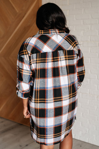 Make it Right Plaid Shirt Dress - 1985 the VAULT Boutique