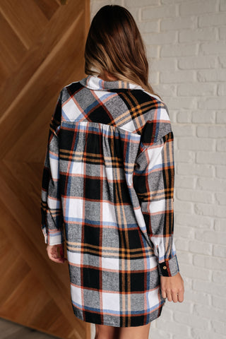 Make it Right Plaid Shirt Dress - 1985 the VAULT Boutique