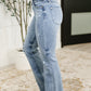 Marlena High Rise Shield Pocket Flare Jeans