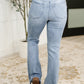 Marlena High Rise Shield Pocket Flare Jeans