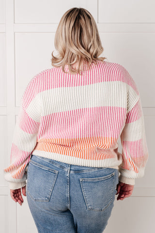 Matchmaker Striped Ribbed Top - 1985 the VAULT Boutique