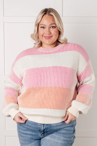 Matchmaker Striped Ribbed Top - 1985 the VAULT Boutique