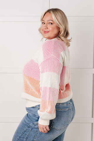 Matchmaker Striped Ribbed Top - 1985 the VAULT Boutique