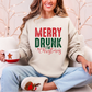 Merry Drunk Graphic Tee and Sweatshirt