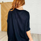 Minimal Muse Batwing Tee in Black