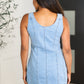 Most Surreal Button Front Denim Dress