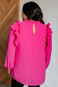 My Good Graces Ruffled Top - 1985 the VAULT Boutique