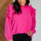 My Good Graces Ruffled Top