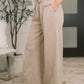 Nights Like This High Waist Palazzo Sweats in Ash Mocha