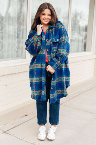 No Tears Plaid Coat - 1985 the VAULT Boutique