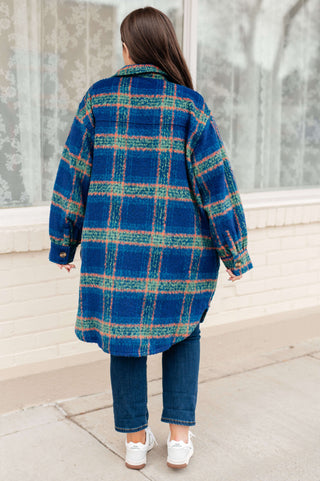 No Tears Plaid Coat - 1985 the VAULT Boutique